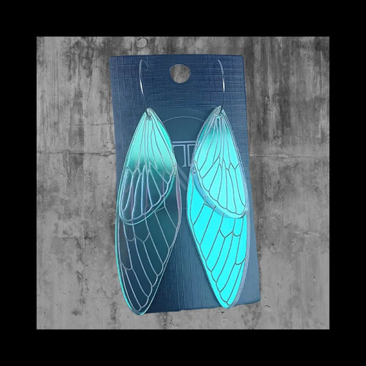 IRIDIA – Keijunsiipikorvakorut Hologrammiakryylistä - TV Creation