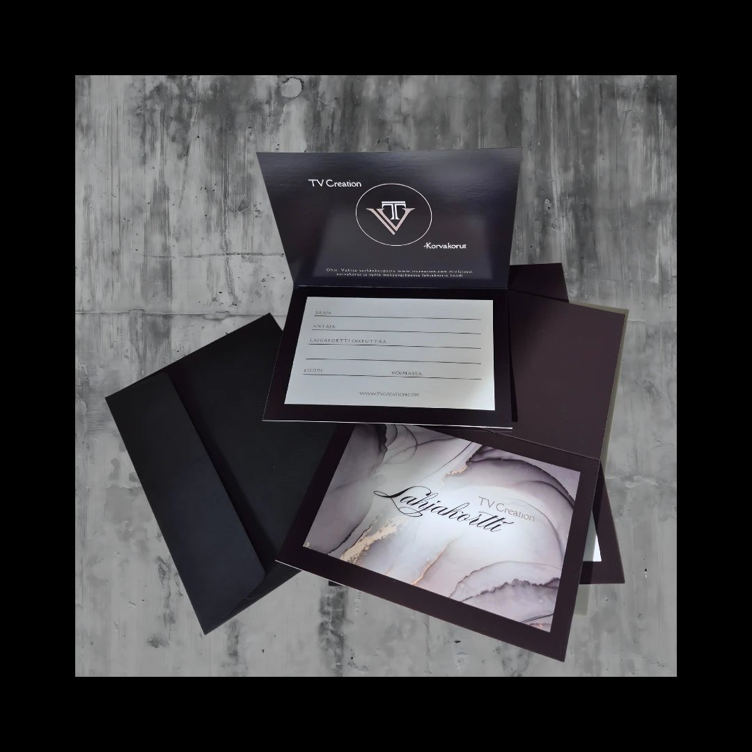 TV - Creation lahjakortti – täydellinen yllätys korujen ystävälle! - TV Creation